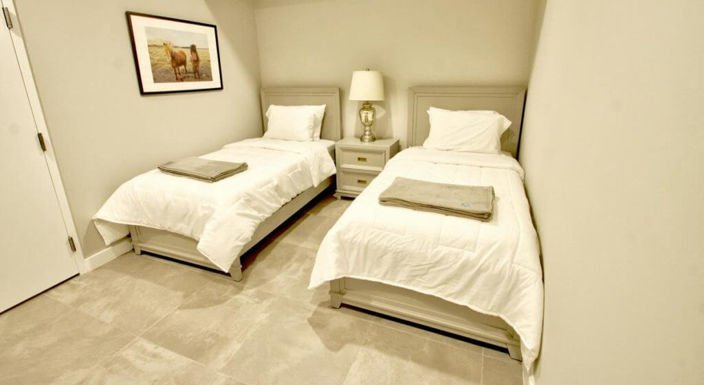 the detox center bedroom