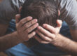 man thinking about the opioid crisis