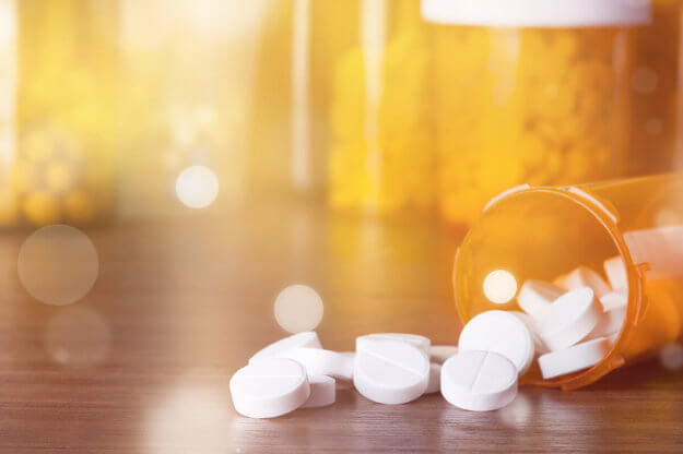 pills showing the opioid epidemic